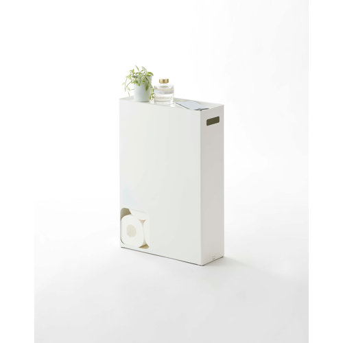 Yamazaki USA Yamazaki Home Toilet Paper Stocker, Bathroom Storage